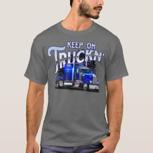 Weiter auf TrucknSattelschlepperfahrer LKW-Fahrer  T-Shirt