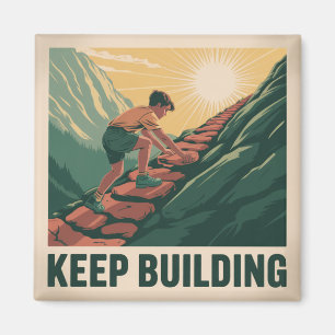 Weiter aufbauen magnet
