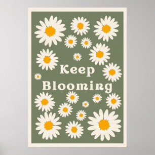Weiter blühen. Inspiration Poster