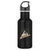Weiter Edelstahlflasche (Vorderseite)