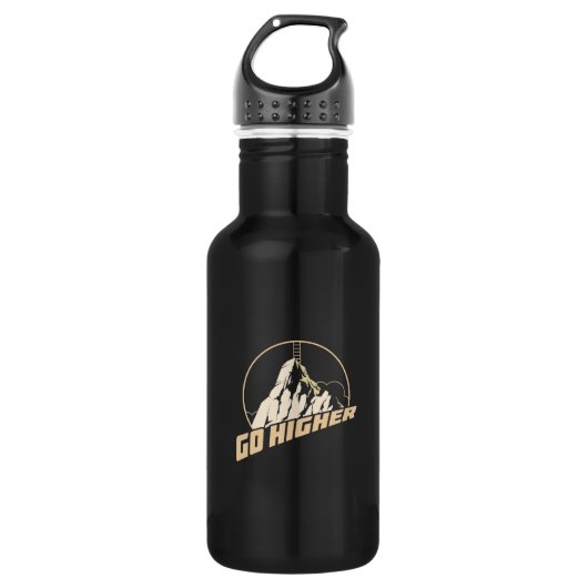 Weiter Edelstahlflasche (Vorderseite)
