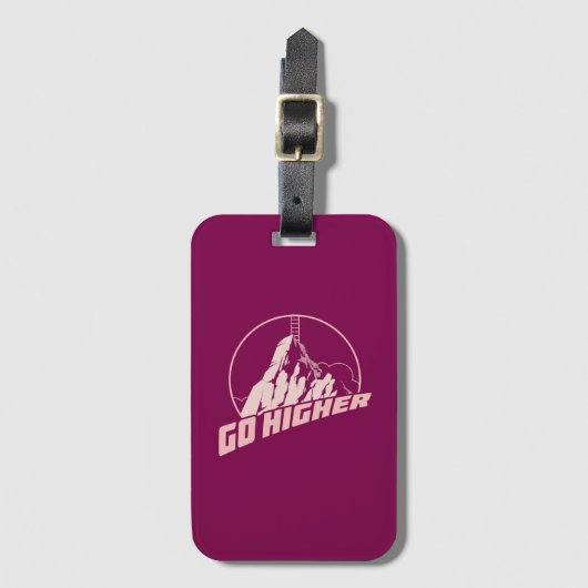 Weiter Gepäckanhänger (Vorderseite Vertikal)