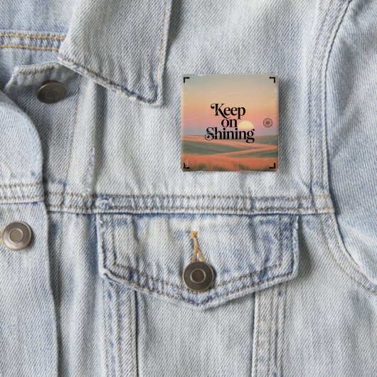 Weiter Glänzen Button (Beispiel)