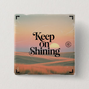 Weiter Glänzen Button