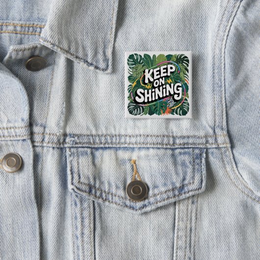 Weiter Glänzen Button (Beispiel)