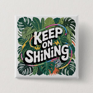 Weiter Glänzen Button