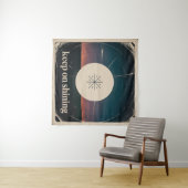 Weiter Glänzen Wandteppich (Beispiel (Horizontal))