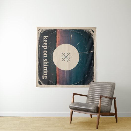 Weiter Glänzen Wandteppich (Beispiel (Horizontal))