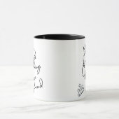 Weiter. Gute Dinge sind voraus Tasse (Zentrum)