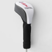 Weiter kämpfen golf headcover (angewinkelt)
