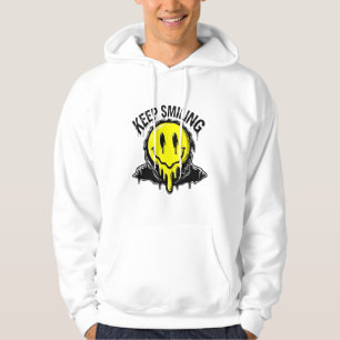 Weiter lächeln hoodie