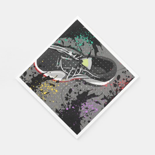 Weiter laufen serviette (Ecke)