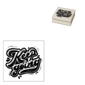 Weiter Machen Gummistempel (Stempel)