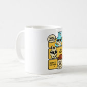 Weiter machen kaffeetasse (Vorderseite Links)