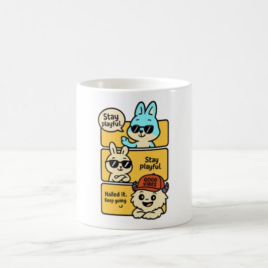 Weiter machen kaffeetasse (Mittel)