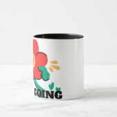 Weiter machen – Positive Motivation Tasse (Zentrum)