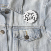 Weiter Machen Schwarz-Weiß Motivierend Button (Beispiel)