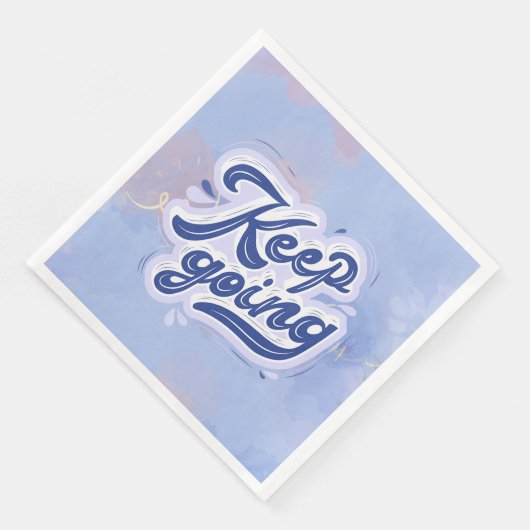 Weiter Machen Serviette (Ecke)