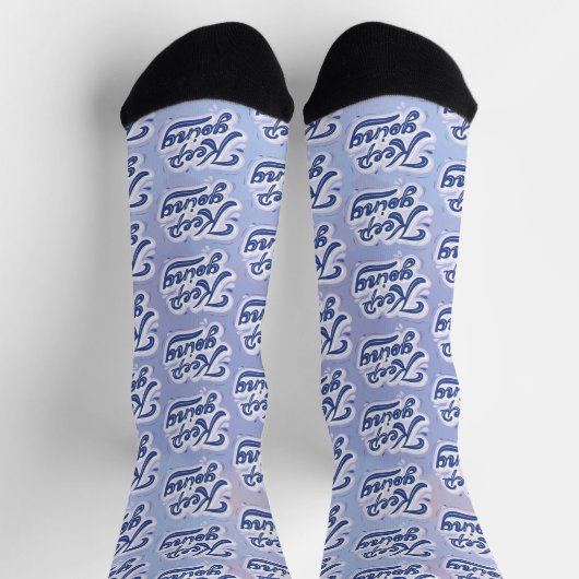 Weiter Machen Socken (Oben)