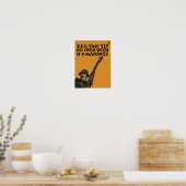 Weiter mit den Marines - WWI Poster (Küche)