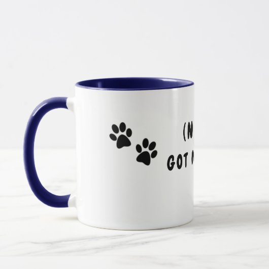 Weiter personalisiert "Got Mugged"! Mug Tasse (Links)