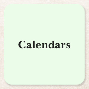 Weiter scrollen, um diese Fotokalender zu sehen Rechteckiger Pappuntersetzer