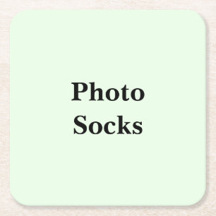 Weiter scrollen, um diese Fotosocken zu sehen Rechteckiger Pappuntersetzer