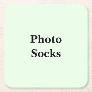 Weiter scrollen, um diese Fotosocken zu sehen Rechteckiger Pappuntersetzer