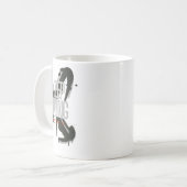 Weiter Skifahren Kaffeetasse (Vorderseite Links)