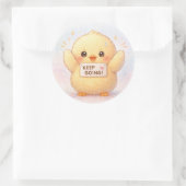 Weiter so Alma Süße Küken Sticker (Tasche)