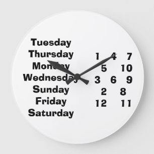 WEITER UND WENN KLICKEN AUF RETIREE/ANDERE GROßE WANDUHR