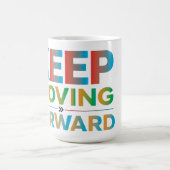 Weiter Vorwärts Bewegen Kaffeetasse (Mittel)