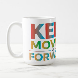 Weiter Vorwärts Bewegen Kaffeetasse