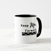 Weiter Vorwärts Tasse (VorderseiteRechts)