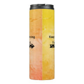 Weiter Vorwärts Thermosbecher (Rückseite)