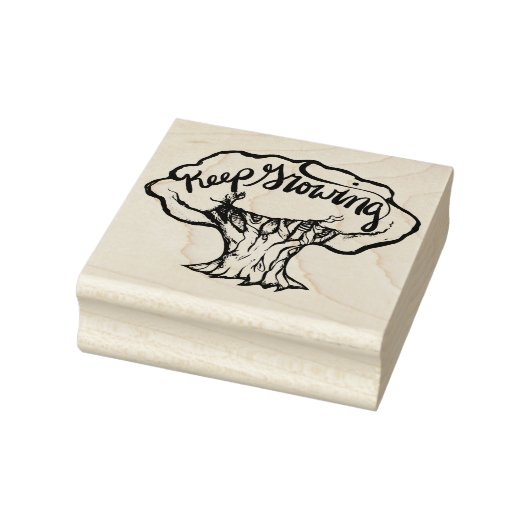 Weiter wachsen gummistempel (Stempel)