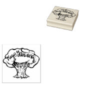 Weiter wachsen gummistempel (Stempel)