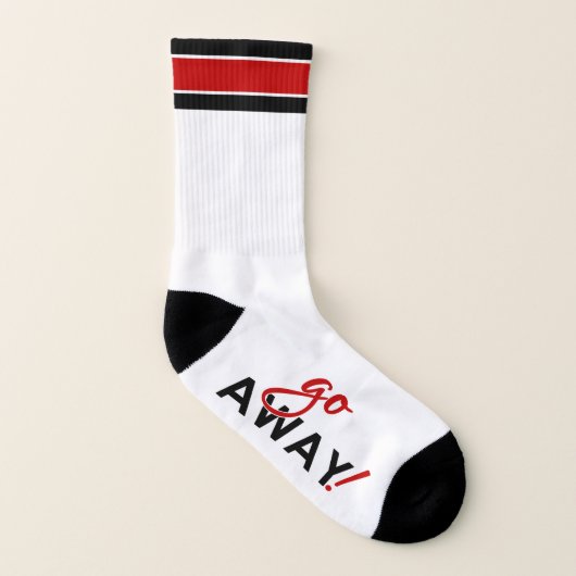 "Weiter weg" Socken (Rechts - Außen)