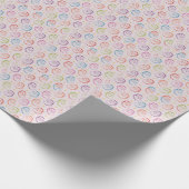 Weiter Weihnachtsweiß Geschenkpapier (Ecke)