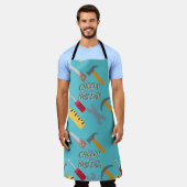 WEITER ZUM BESTEN VATER SCHÜRZE (Getragen)