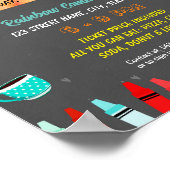 Weiterbearbeiten zum Schulfrühstück Sozialer Flyer Poster (Ecke)