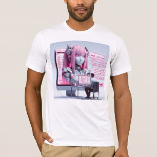 Weitere 萌 え I Liebe Chatbots Ai Robots Futuristic  T-Shirt