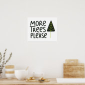 Weitere Bäume bitte Poster (Küche)