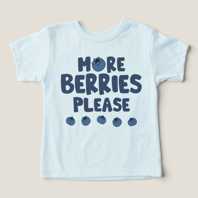 Weitere Berries Bitte Kleinkind Thirt (Design Vorderseite)