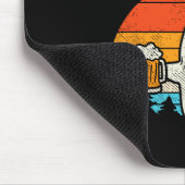 Weitere Boos Bitte Ghost Beer Retro Halloween Drin Mousepad (Ecke)