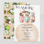 Weitere | Brautparty Aquarell Einladung (Vorne/Hinten)