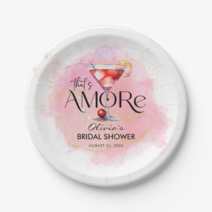 Weitere Brautparty Aquarell Pappteller