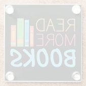 Weitere Bücher lesen Glasuntersetzer (Rückseite)