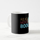 Weitere Bücher lesen Kaffeetasse (Vorderseite Links)