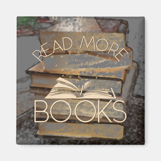 Weitere Bücher lesen Magnet (Vorne)